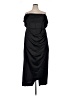 City Chic 100% Polyester Black Cocktail Dress Size 16 Plus (S) - photo 1