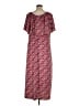 Catherines Paisley Red Casual Dress Size 1X - photo 2