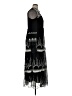 Zara 100% Polyester Black Cocktail Dress Size XL - photo 4