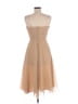 Eliza J 100% Polyester Tan Cocktail Dress Size 6 - photo 2