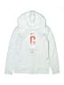 Nike 100% Polyester White Pullover Hoodie Size S (youth) - photo 1