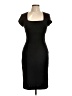 Shape FX Solid Black Cocktail Dress Size 10 - photo 1