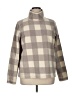 L.L.Bean 100% Polyester Checkered-gingham Tan Turtleneck Sweater Size XL - photo 1