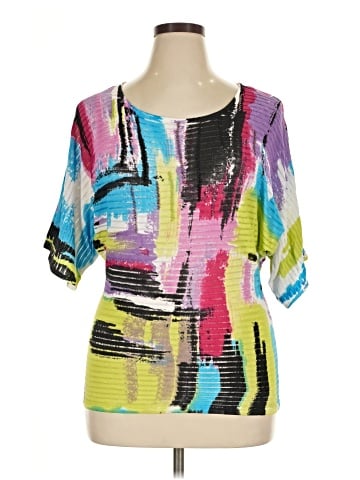 Alberto Makali Short Sleeve Blouse (view 1)