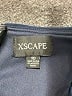 Xscape Blue Cocktail Dress Size 10 - photo 4