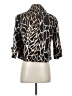 TRANSITIONS Animal Print Gold Blazer Size S - photo 2