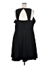 Maurices Solid Black Casual Dress Size 28 (4) - photo 2