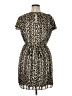 Guess Animal Print Brown Casual Dress Size 14 - photo 2