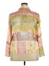 Zara 100% Polyester Color Block Gold Long Sleeve Blouse Size XXL - photo 2
