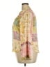 Zara 100% Polyester Color Block Gold Long Sleeve Blouse Size XXL - photo 5