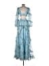 Mac Duggal 100% Polyester Blue Cocktail Dress Size 0 - photo 2