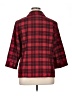 Sag Harbor Plaid Red 3/4 Sleeve Button-Down Shirt Size 16 - photo 2