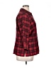 Sag Harbor Plaid Red 3/4 Sleeve Button-Down Shirt Size 16 - photo 4