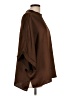 Glam 100% Polyester Brown 3/4 Sleeve Blouse Size L - photo 4