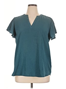 Maurices Short Sleeve Blouse (view 1)