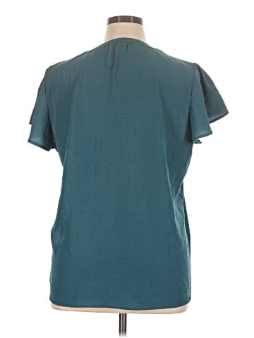 Maurices Short Sleeve Blouse (view 2)
