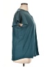 Maurices 100% Polyester Teal Short Sleeve Blouse Size XL - photo 4