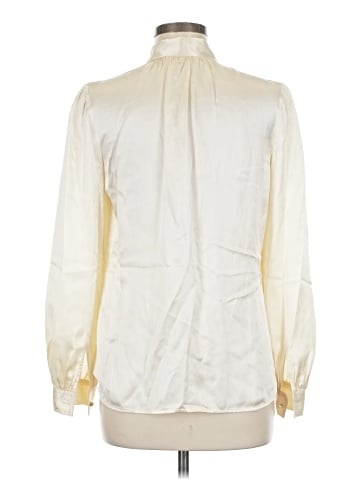 Tory Burch Long Sleeve Silk Top (view 2)