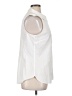 Talbots White Sleeveless Button-Down Shirt Size 16 - photo 4