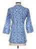 Roberta Roller Rabbit Blue 3/4 Sleeve Blouse Size XS - photo 2