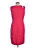 Talbots Solid Red Casual Dress Size 12 Petite - photo 2