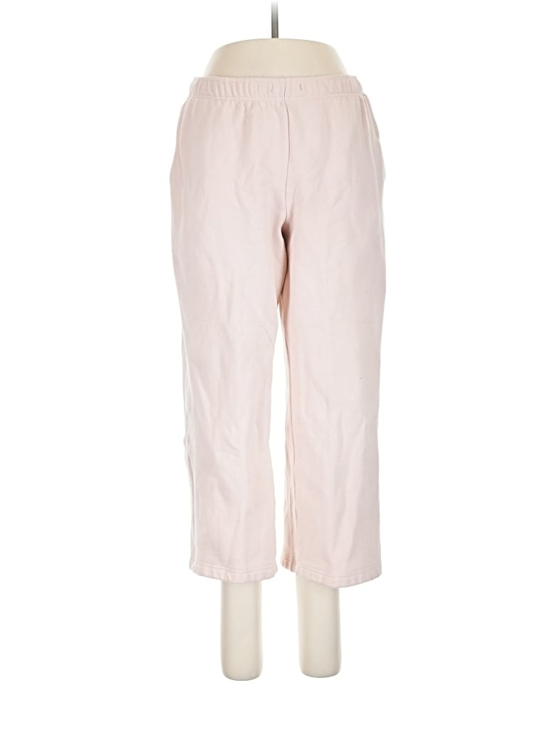 Pre-owned Lands' End Casual Pants In Pink