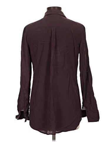 Ann Taylor Long Sleeve Silk Top (view 2)