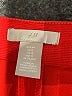 H&M 100% Polyester Solid Red Casual Pants Size 12 - photo 7