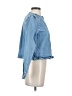 Zara 100% Cotton Blue Denim Jacket Size XS - photo 4