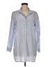J.Jill Blue Long Sleeve Silk Top Size M - photo 1