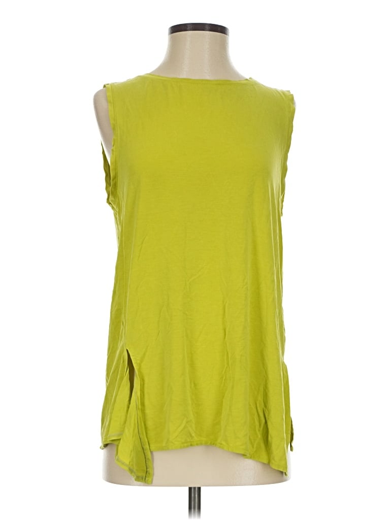 Pre-owned Fabletics Sleeveless T-shirt In Green