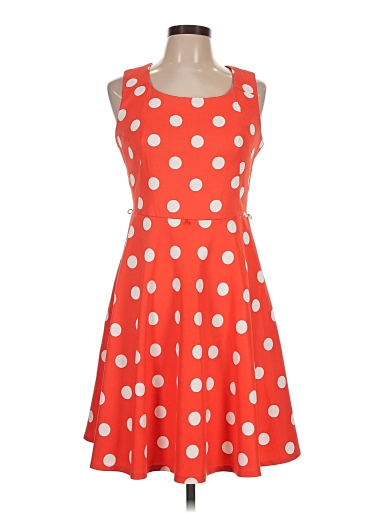Pre-owned Dressbarn Casual Dress In Orange
