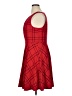 Elle Plaid Red Casual Dress Size 16 - photo 5