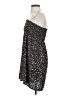 Unbranded 100% Polyester Floral Black Casual Dress Size S - photo 5