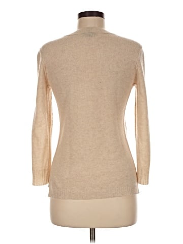 Aqua Cashmere Pullover Sweater (view 2)