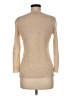 Aqua 100% Cashmere Tan Cashmere Pullover Sweater Size M - photo 2
