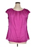 Worthington 100% Polyester Purple Sleeveless Blouse Size XL - photo 1