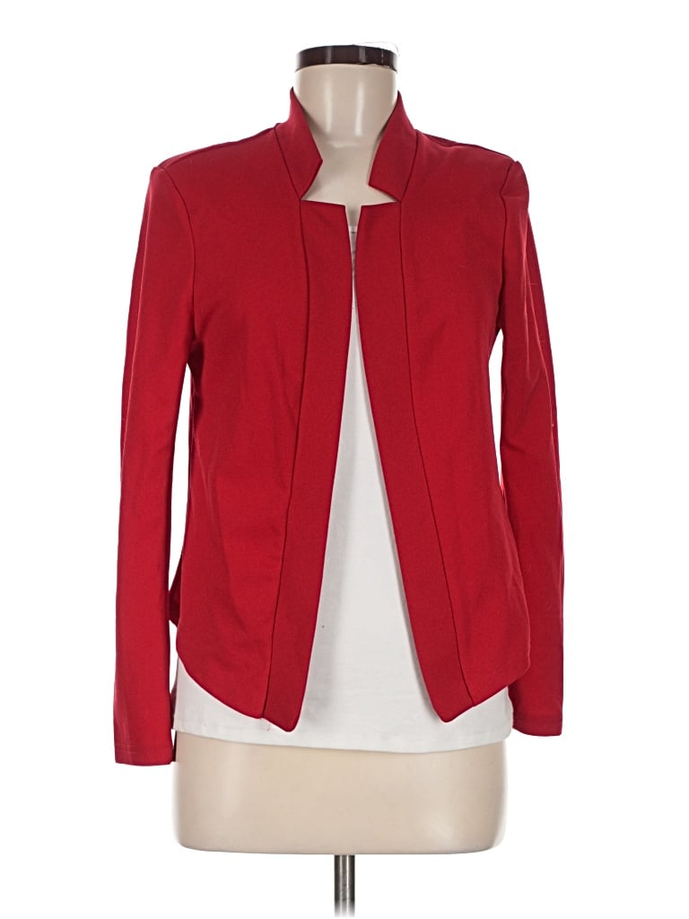 Pre-owned Shein Blazer Jacket In Red