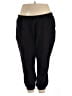 Unbranded Solid Black Active Pants Size 3X - photo 1