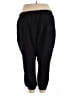 Unbranded Solid Black Active Pants Size 3X - photo 2