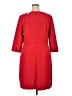 Ann Taylor Solid Red Casual Dress Size 16 - photo 2