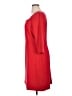 Ann Taylor Solid Red Casual Dress Size 16 - photo 5