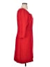 Ann Taylor Solid Red Casual Dress Size 16 - photo 4