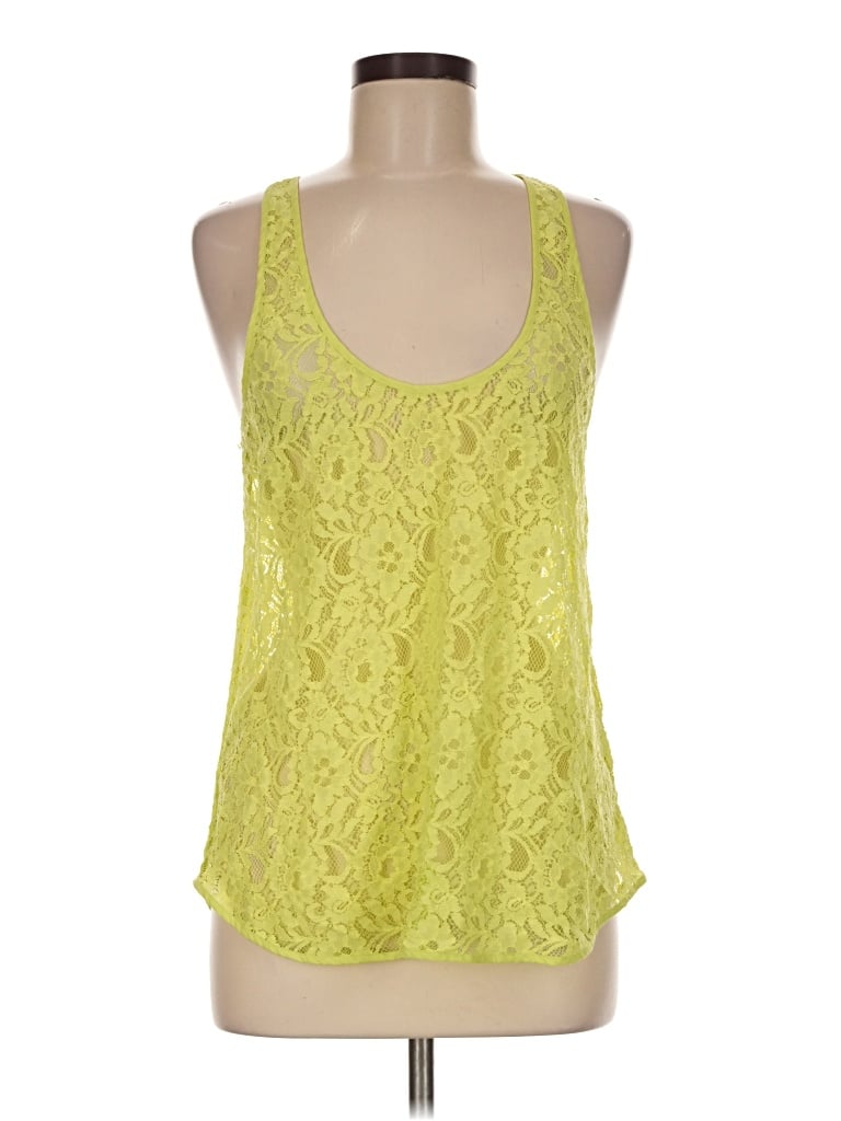 Pre-owned Trouve Sleeveless Blouse In Yellow