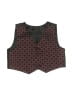 BAK 100% Polyester Burgundy Tuxedo Vest Size 3-6 mo - photo 1