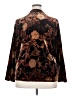 JM Collection Floral Brown Long Sleeve Blouse Size 2X - photo 2