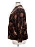 JM Collection Floral Brown Long Sleeve Blouse Size 2X - photo 5