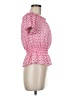 Aqua Pink Short Sleeve Blouse Size M - photo 4