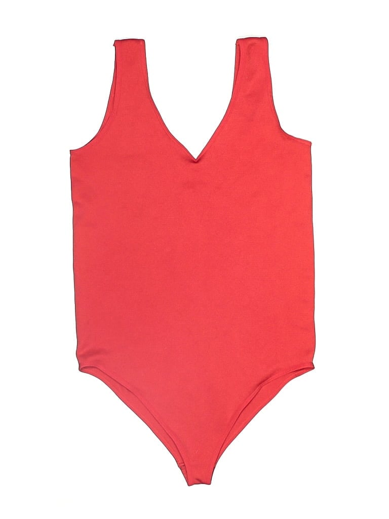 Pre-owned Assorted Brands Bodysuit In Red