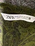 Zara Metallic Black Long Sleeve Blouse Size M - photo 4